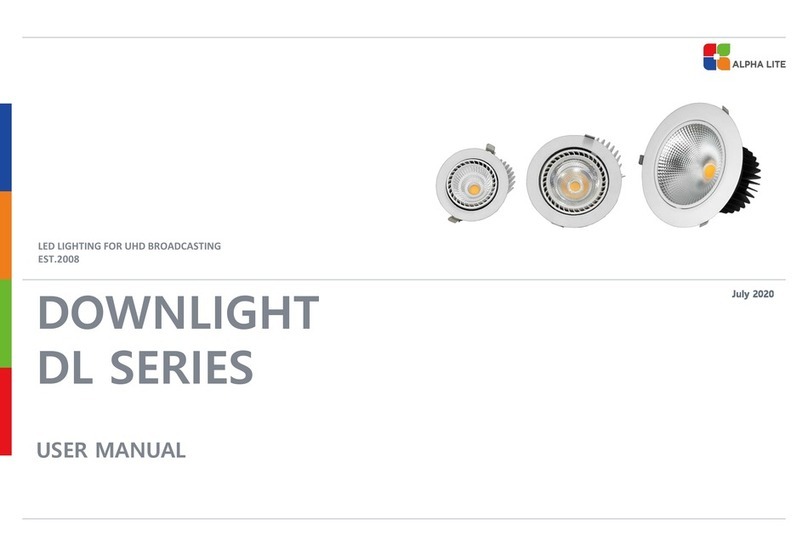 ALPHA LITE DL Series User manual