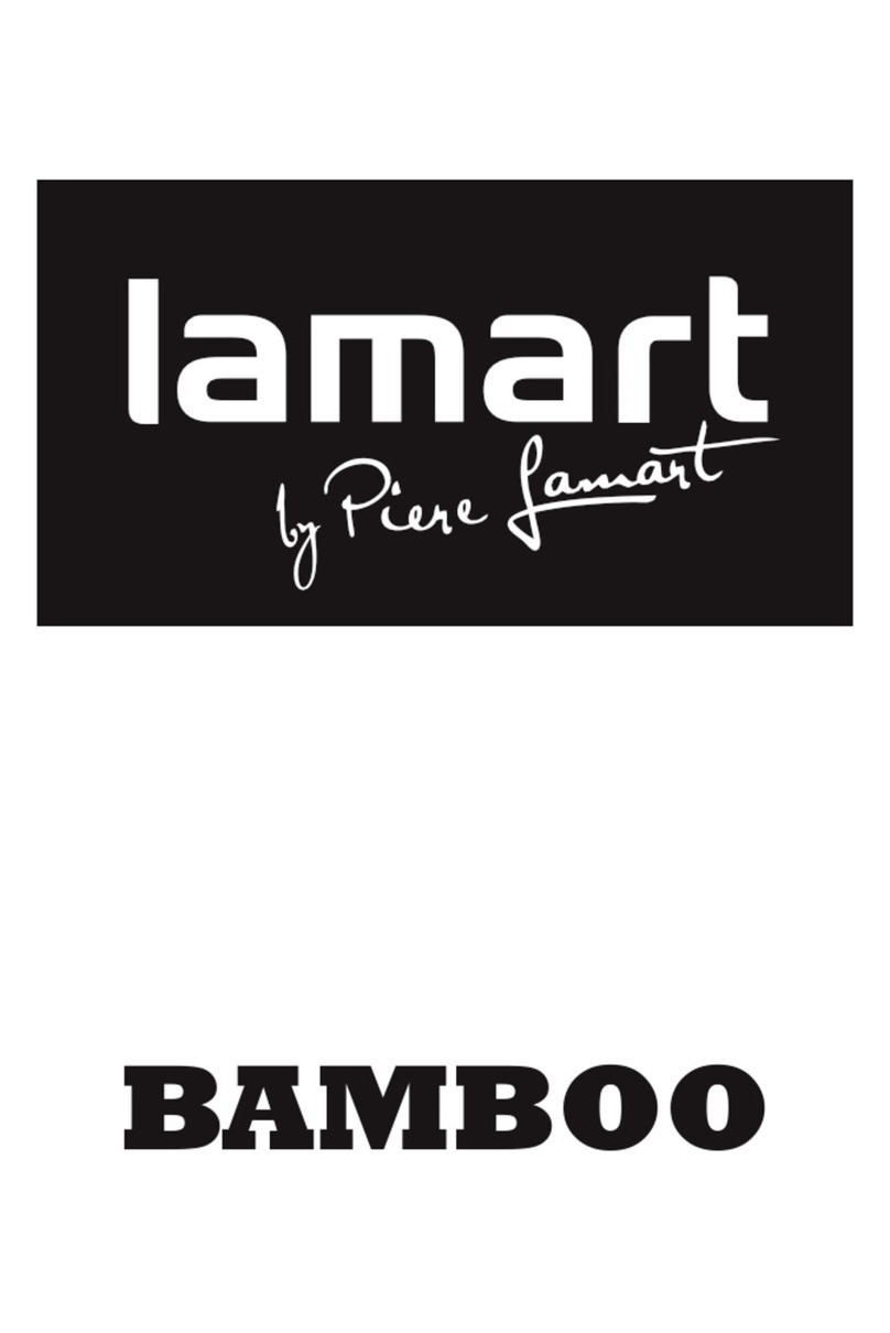 lamart BAMBOO LT7024 PRODUCT INFORMATION AND INSTRUCTIONS