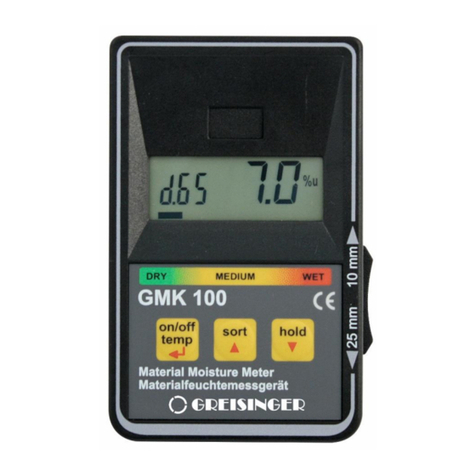 GHM GREISINGER GMK 100 operating manual