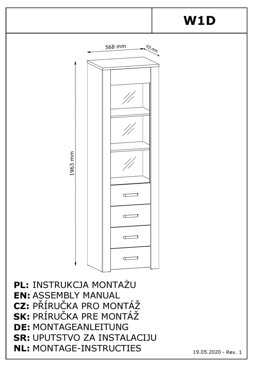 EXPEDO TAGLIA W1D Assembly manual