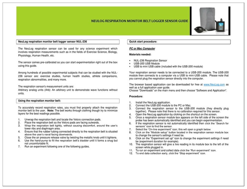NeuLog NUL-236 User manual
