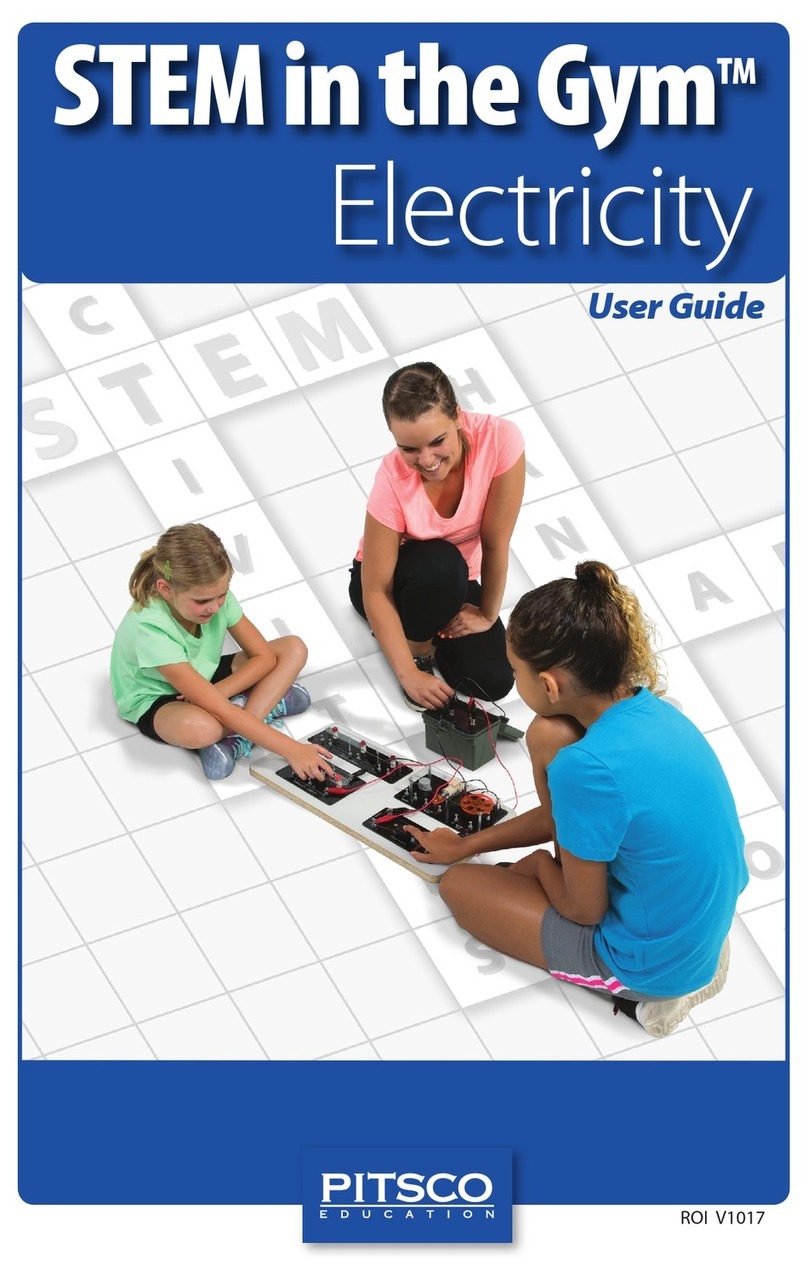 Pitsco Education STEM in the Gym Electricity user guide
