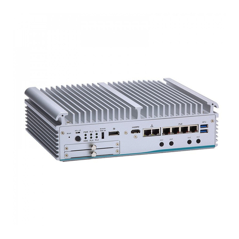 AXIOMTEK eBOX671-521-FL Series Quick installation guide