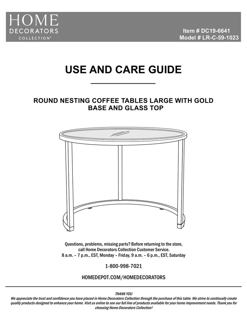 Home Decorators Collection LR-C-59-1023 Use and care guide Home Decorators Collection LR-C-59-1023 Use and care guide