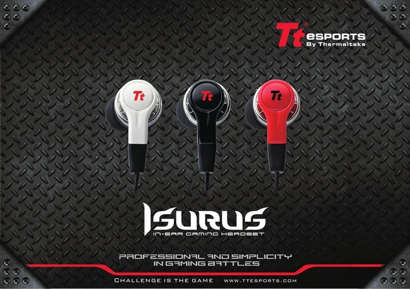 Ttesports Isurus quick start guide
