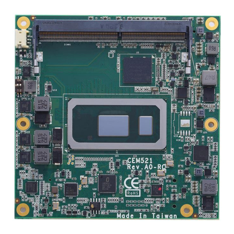 AXIOMTEK CEM521 Quick installation guide