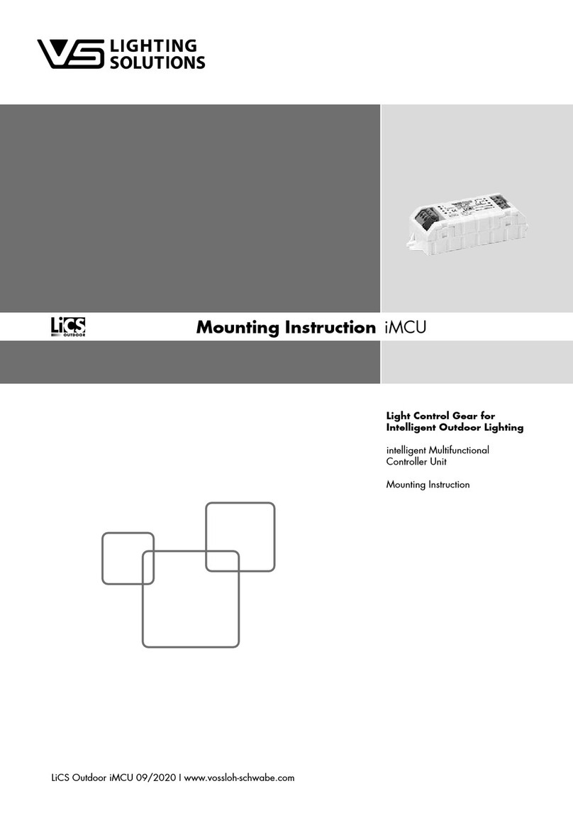VS LIGHTING SOLUTIONS iMCU User guide