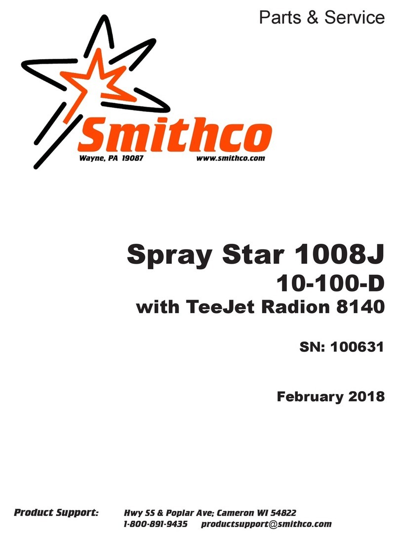 Smithco Spray Star 1008J Parts & Service