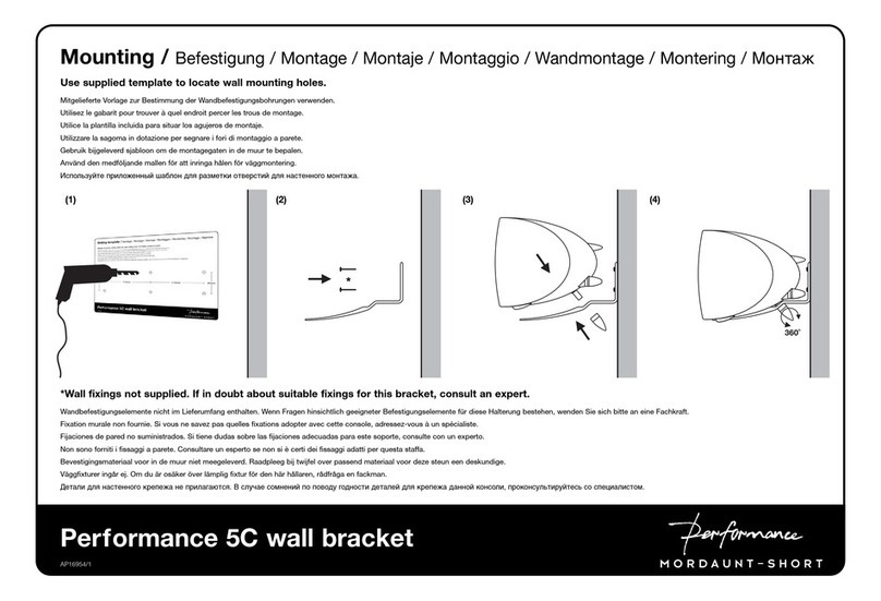 Mordaunt Short Performance 5C Mounting guide