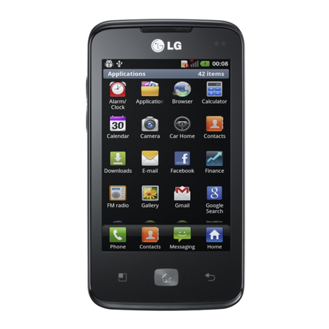 LG E510 User manual
