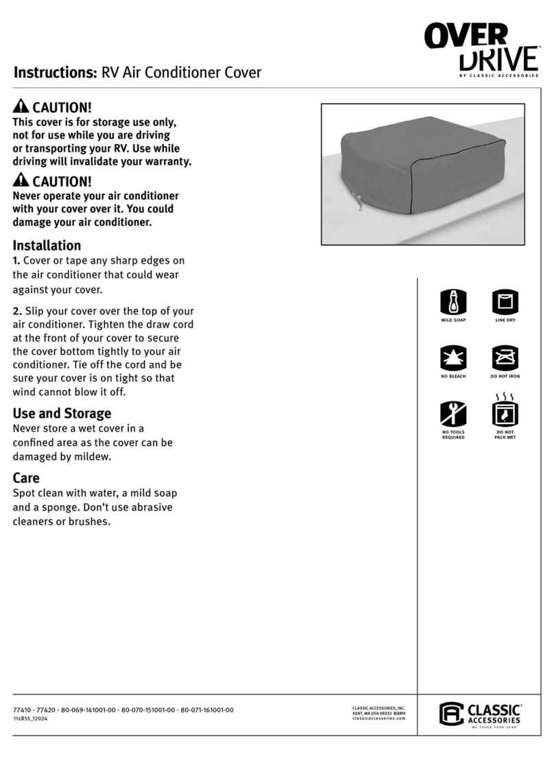 Classic Accessories OVERDRIVE 77410 instructions