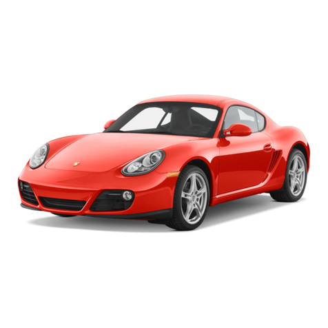 Porsche CAYENNE 2011 Vehicle Instruction Card