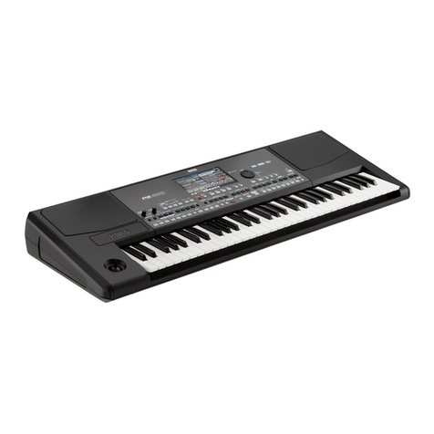 Korg PA 600 QT User manual