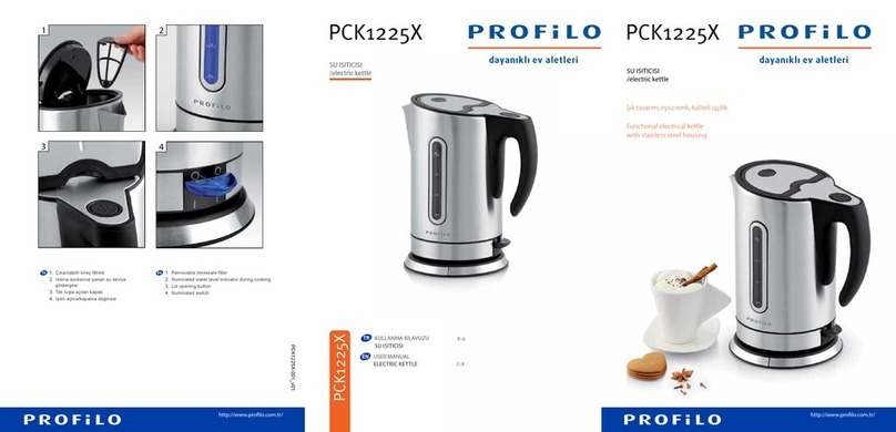 PROFILO PCK1225X user manual
