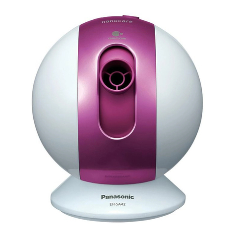 Panasonic nanoe EH-SA42 User manual Panasonic nanoe EH-SA42 User manual