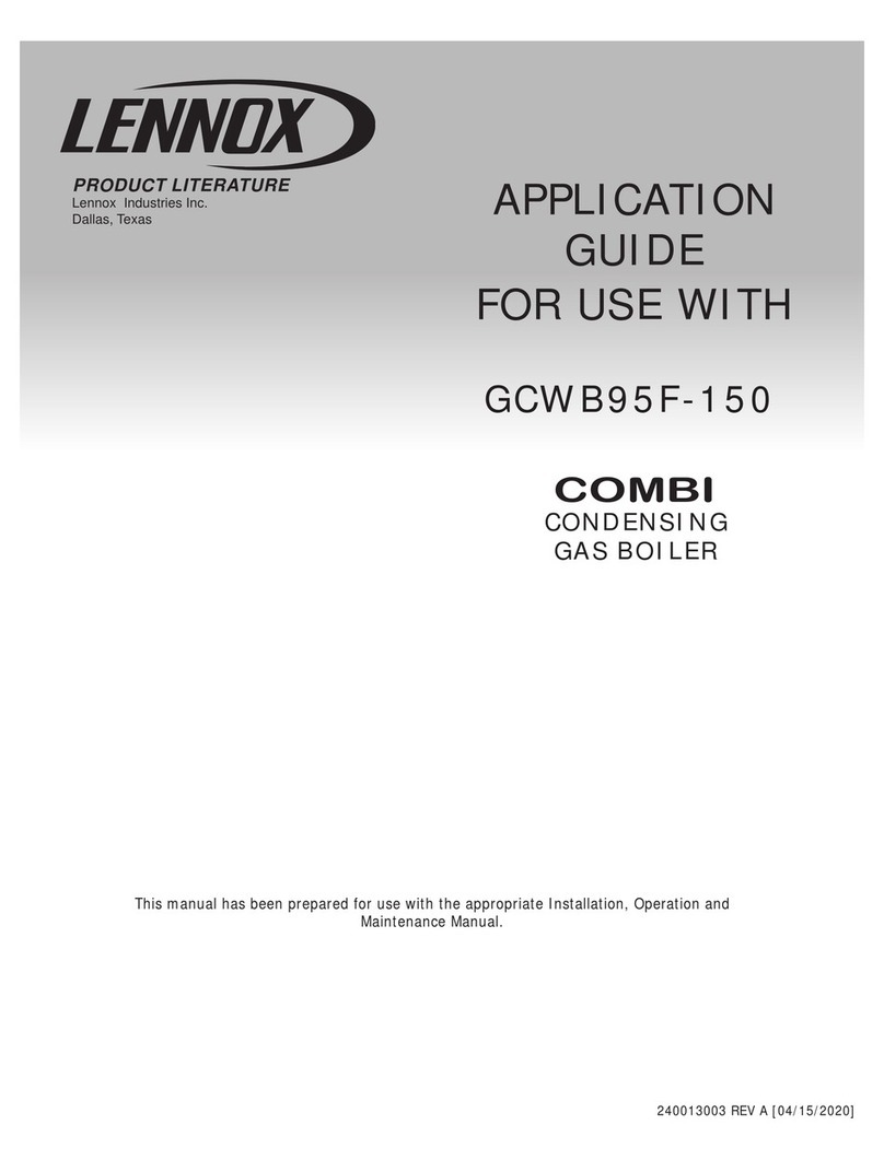 Lennox GCWB95F-150 User guide