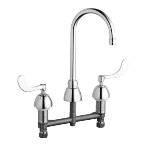 Geberit Chicago Faucets 201 installation instructions