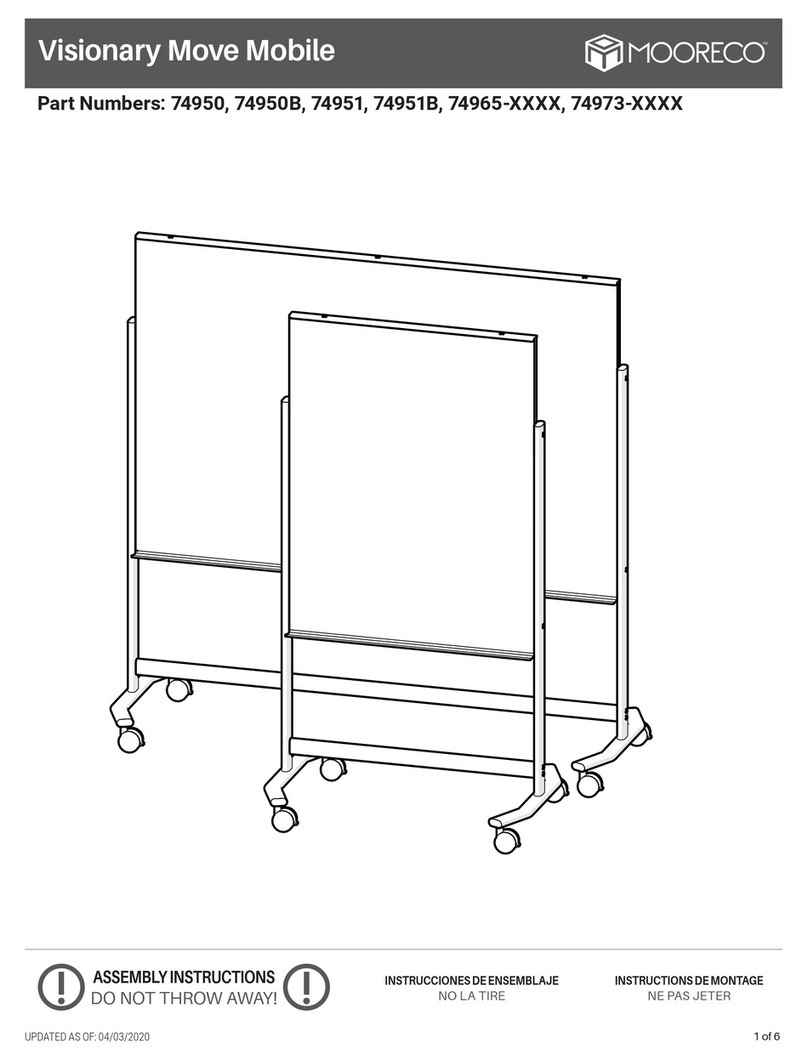 Mooreco Visionary Move Mobile 74965 Series User manual