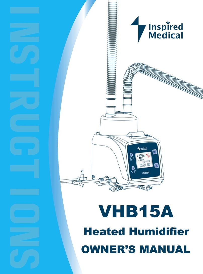 VINCENT Inspired Medical VHB15A owner's manual