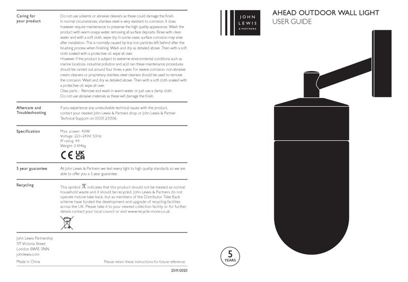 John Lewis Ahead user guide