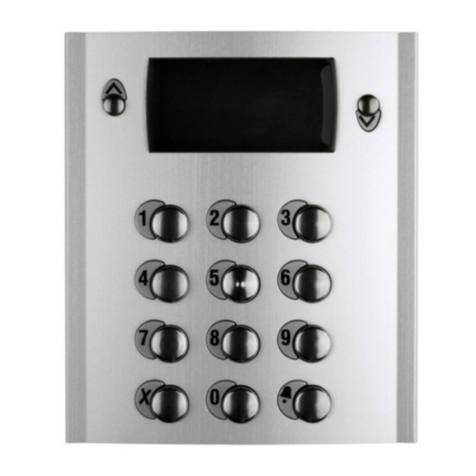 FARFISA INTERCOMS Profilo TD6100PL User manual