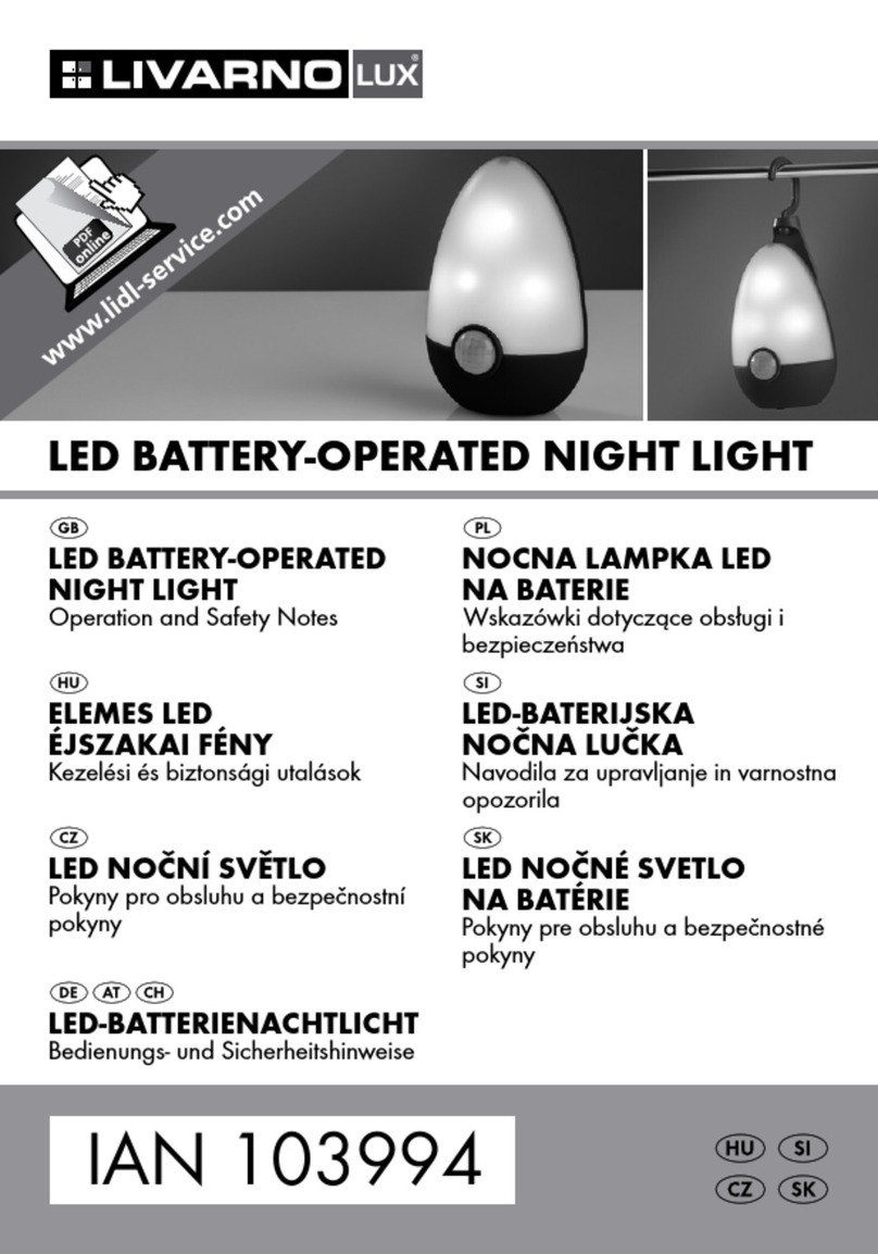 LIVARNO LUX 103994-14-01 User manual