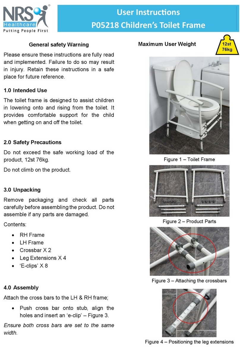 NRS Healthcare P05218 User instructions