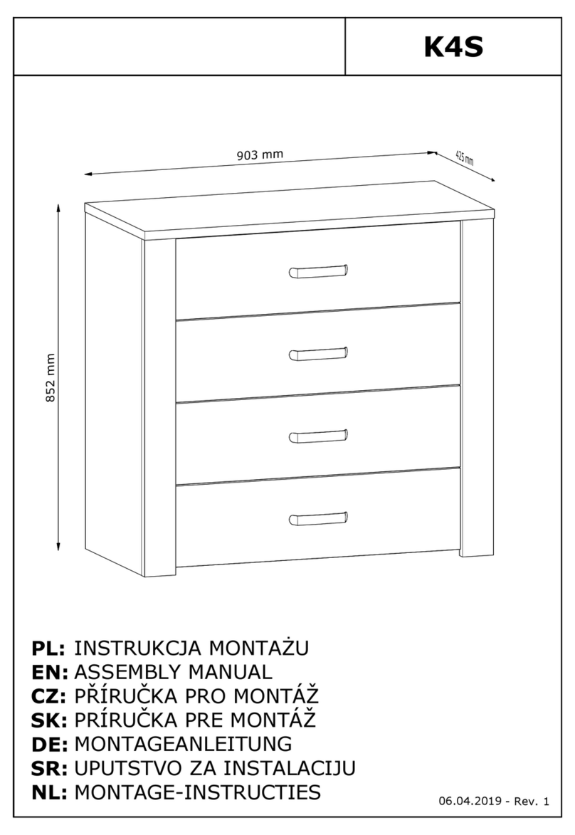 EXPEDO TAGLIA K4S Assembly manual EXPEDO TAGLIA K4S Assembly manual