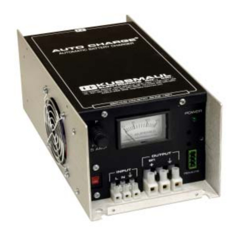 KUSSMAUL AUTO CHARGE 12 DV instruction manual