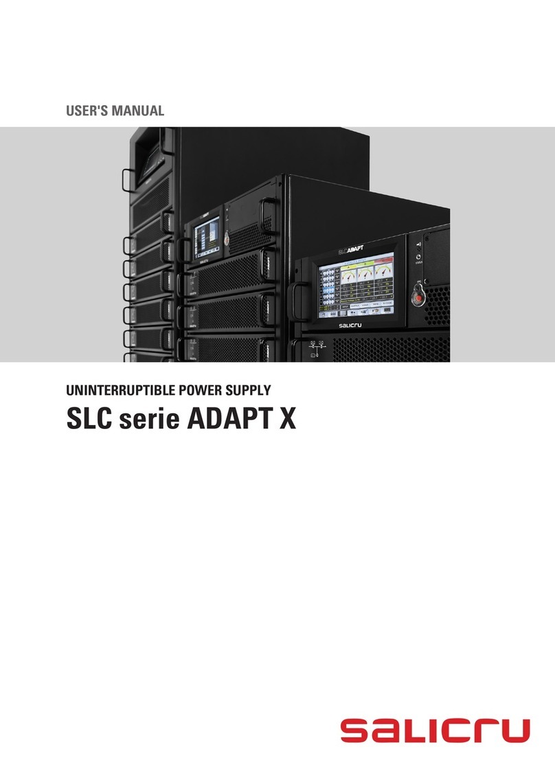 Salicru SLC ADAPT X Series user manual