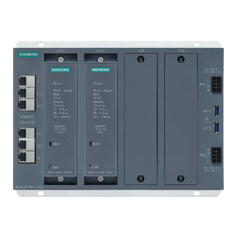 Siemens SIMATIC CN 4100 Equipment manual