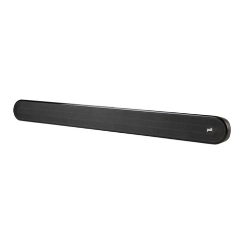 Polk Mono Signa Solo quick start guide