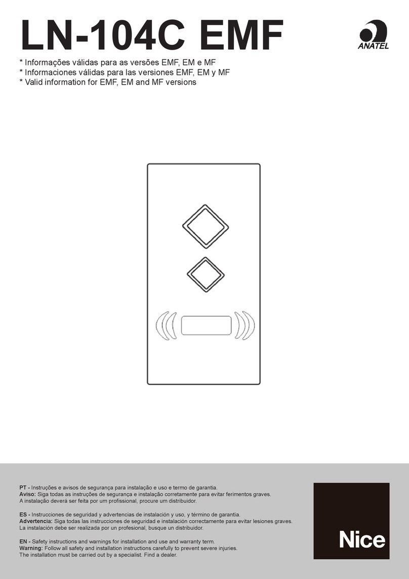 ANATEL LN-104C EMF Safety and installation instructions