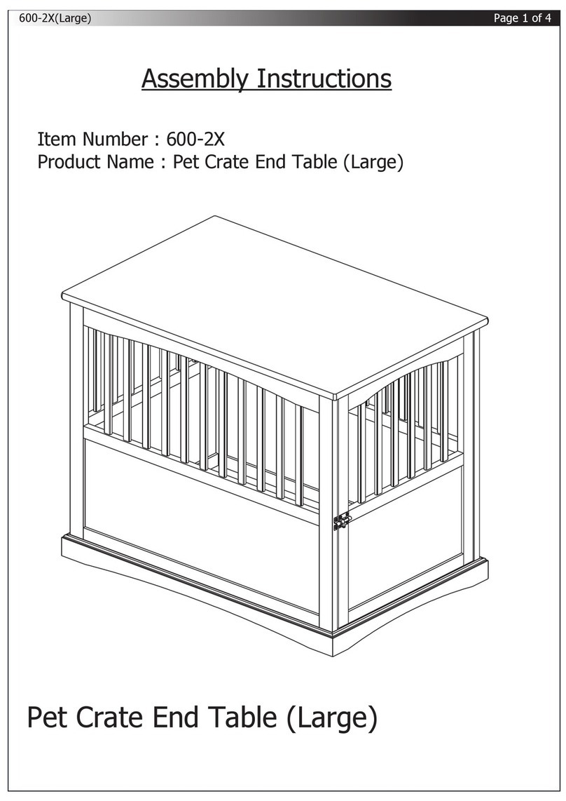 Casual Home 600-2X Assembly instructions