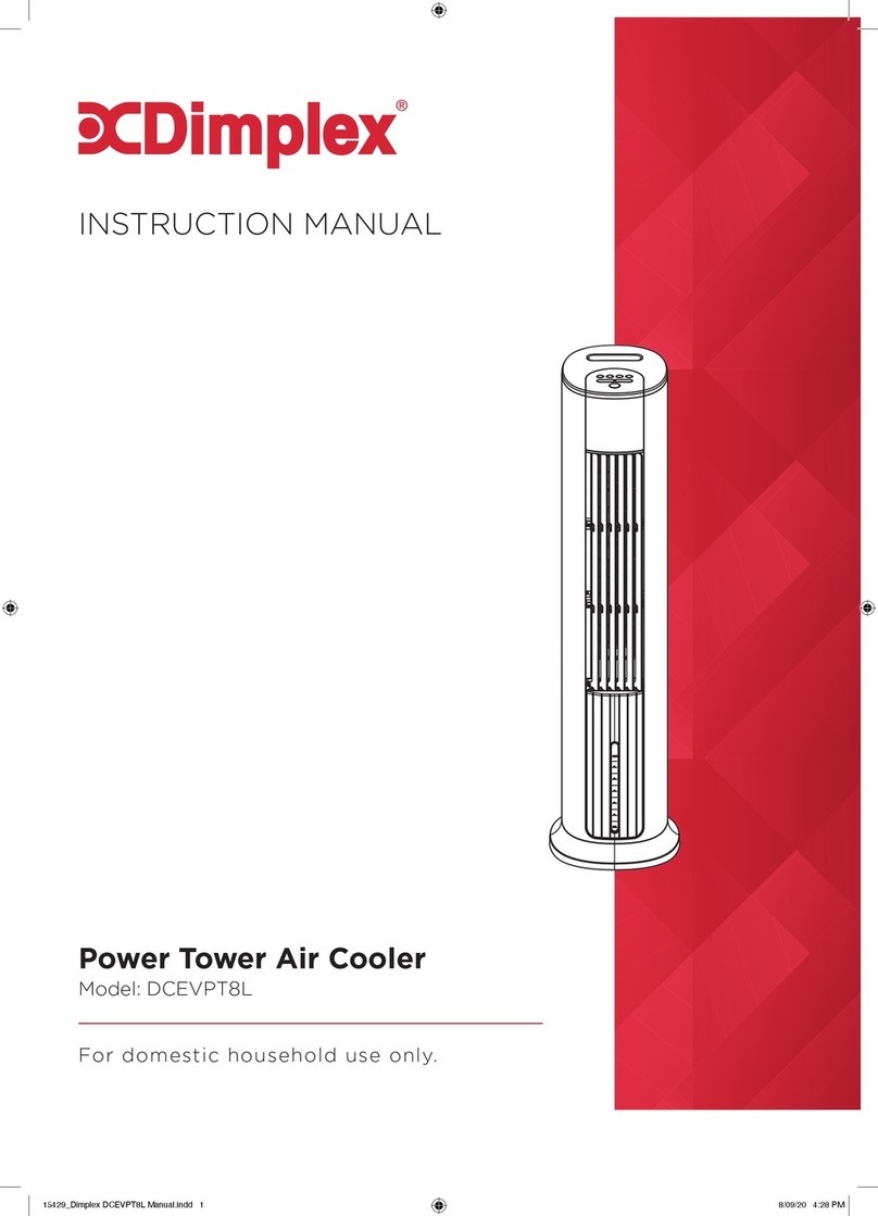 Dimplex DCEVPT8L User manual Dimplex DCEVPT8L User manual