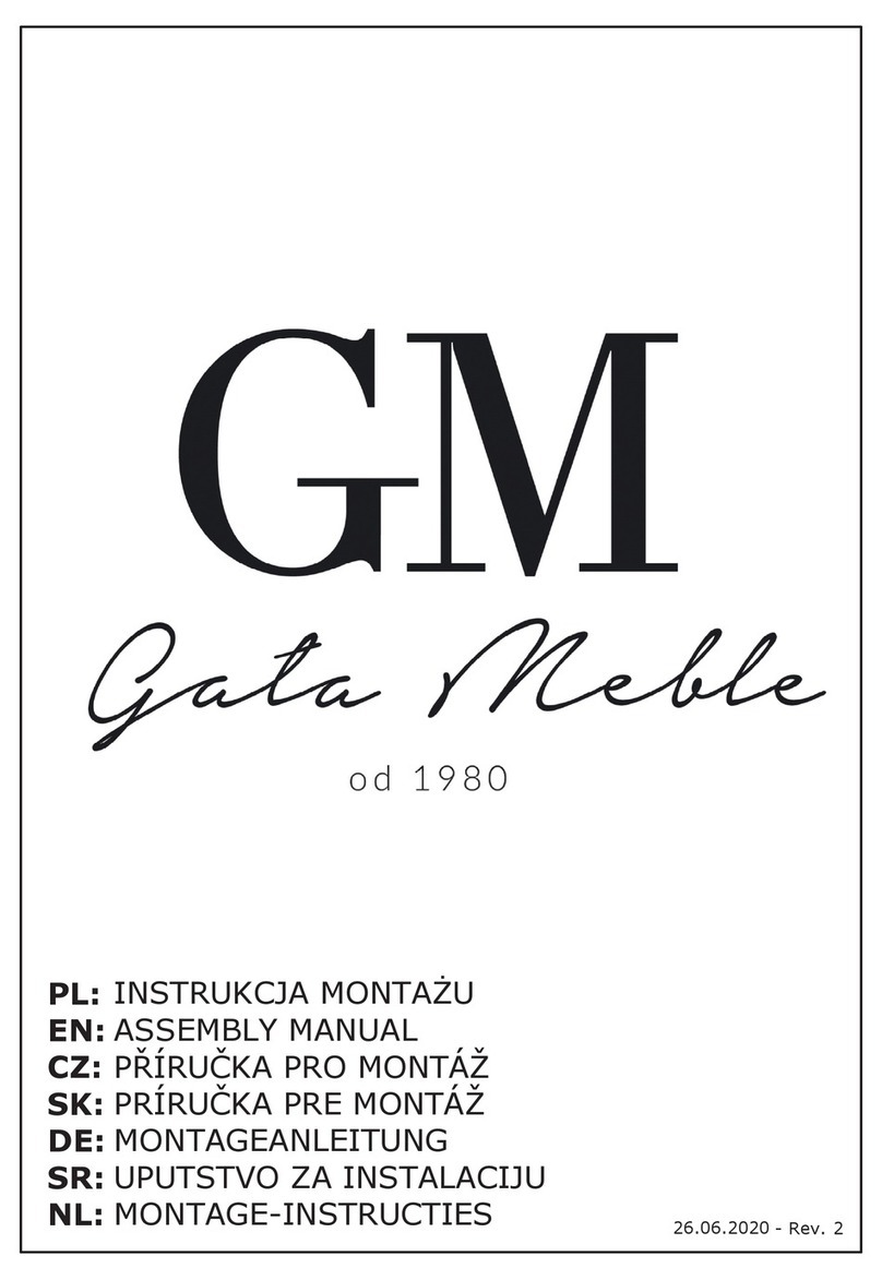 GALA MEBLE KNIGHT S2K5 Assembly manual GALA MEBLE KNIGHT S2K5 Assembly manual