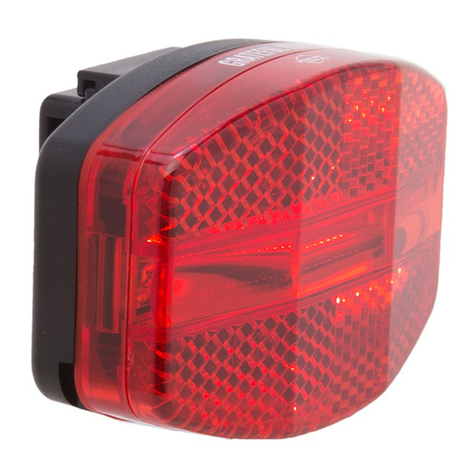 Planet Bike GRATEFUL RED 3020 quick start guide