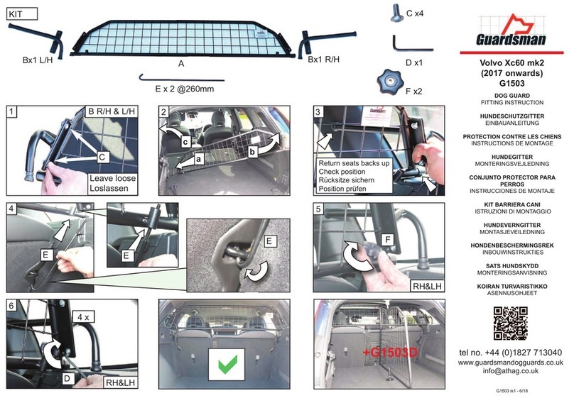 Guardsman G1503 Install guide