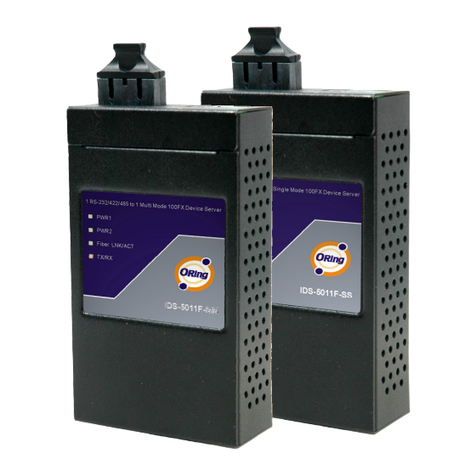 ORiNG IDS-5011F Series user manual ORiNG IDS-5011F Series user manual