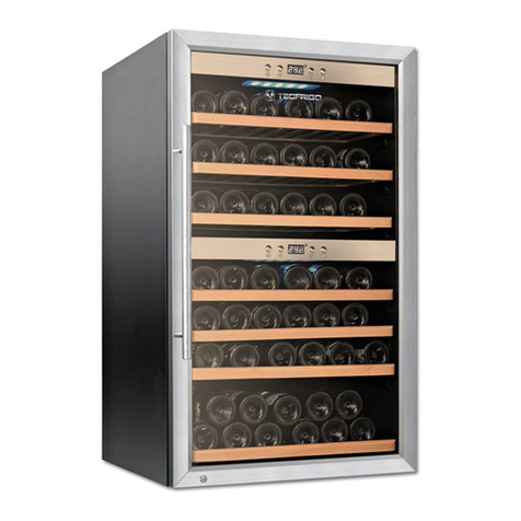 Tecfrigo Sommelier 63 Quick start guide