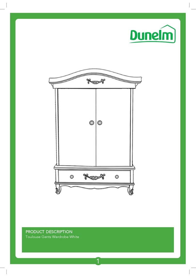 Dunelm Toulouse Gents 30168623 User manual