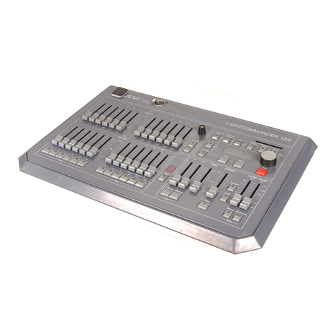 MA lighting Lightcommander 12/2 user manual