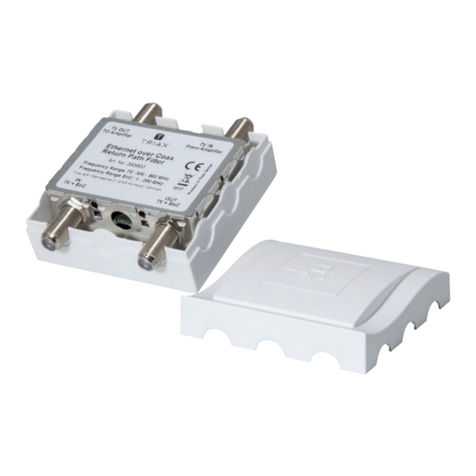 Triax 383900 User manual