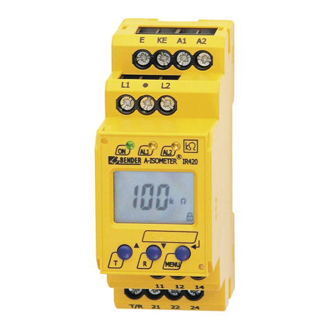 Bender Isometer IR420-D4 User manual