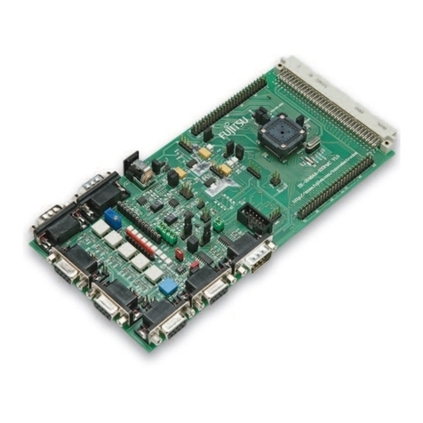 Fujitsu MB91F465XA Installation and operating instructions