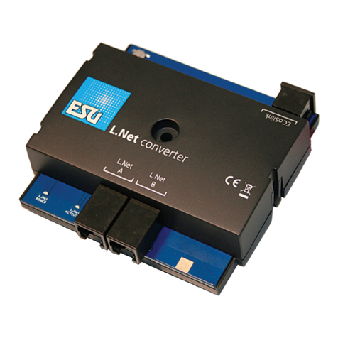 Esu L.Net converter User manual Esu L.Net converter User manual