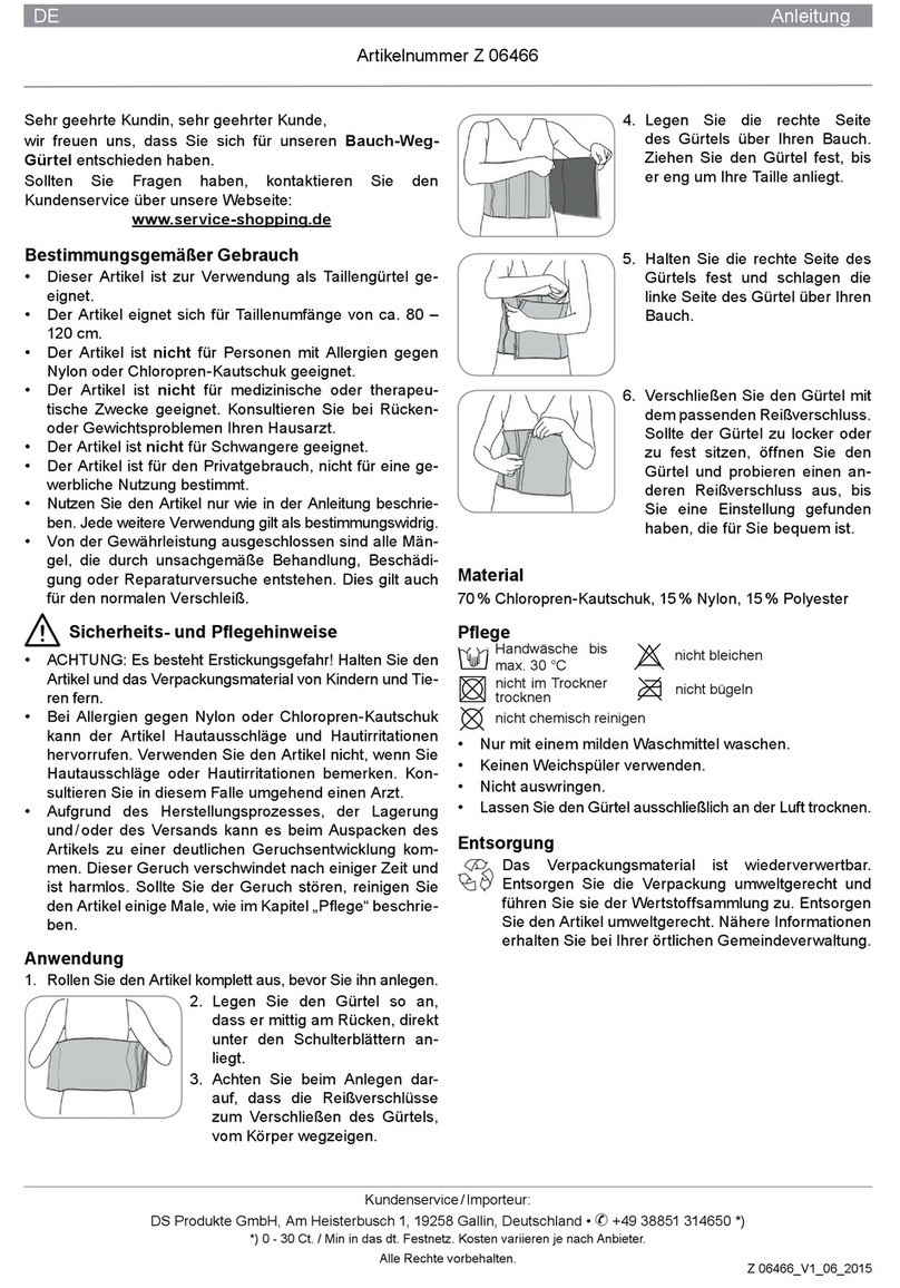 DS Produkte Z 06466 instructions DS Produkte Z 06466 instructions