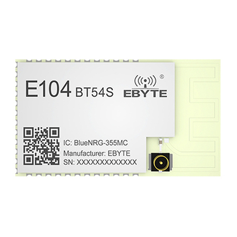 Ebyte E104-BT54S User manual