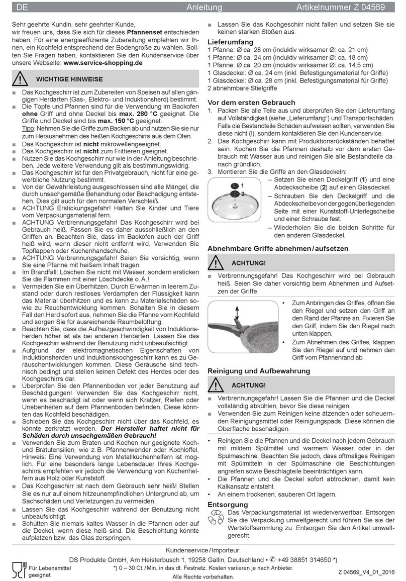 DS Produkte Z 04569 instructions