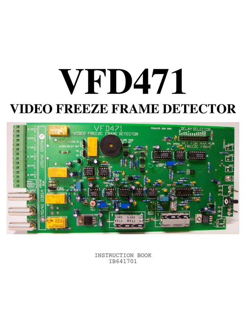FM Systems VFD471 Instruction book
